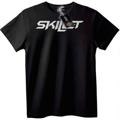 NOONEBRAND Тениска Лого на Група Skillet - 2XL, White