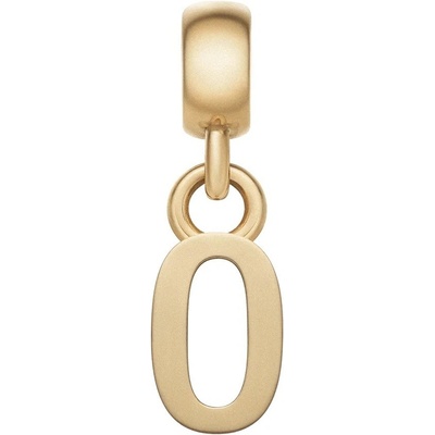 Daniel Wellington Pozlacený přívěsek písmeno "O" Charms DW00400498