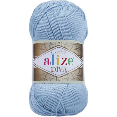 Alize Diva 350 baby modrá