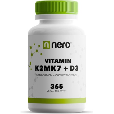 NERO Vitamin K2MK7+D3 365 tabliet
