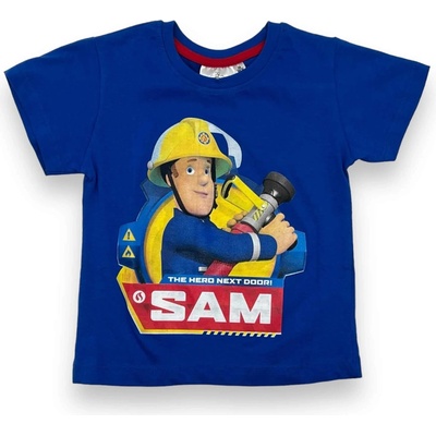 chlapčenské tričko s krátkym rukávom Sam modrá