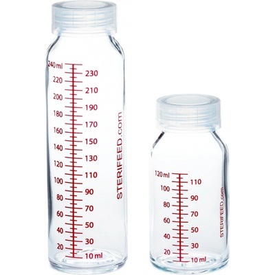 Sterifeed skleněná kojenecká láhev transparentní 120 ml