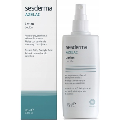 Sesderma Azelac zklidňující tonikum k ošetření mastné pleti s projevy akné Azelaic Acid Salicylic Acid 100 ml