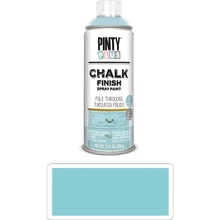 Pintyplus Chalk křídová barva ve spreji na různé povrchy 400 ml světle tyrkysová CK796