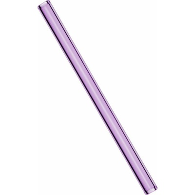 G.Gastro Skleněná brčka Rorvá 200 mm 8 mm Růžová Vč. čisticího kartáče D9782132 50 ks