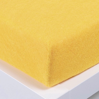 Xpose Froté plachta Exclusive žltá 160x200