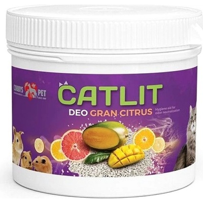 Cobbys Pet catlit deo gran citrus 500g