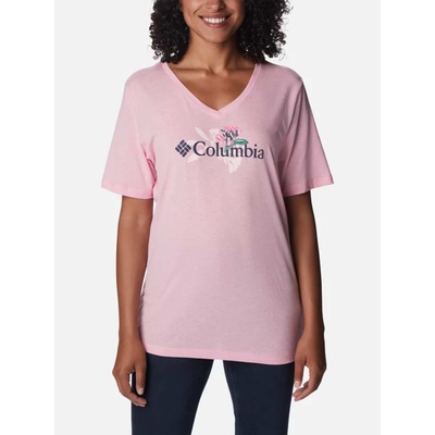 Columbia Тениска Bluebird Day Relaxed V Neck