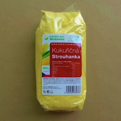 Kukuřičný mlýn Mrzkovice Kukuřičná strouhanka 200 g – Zboží Dáma