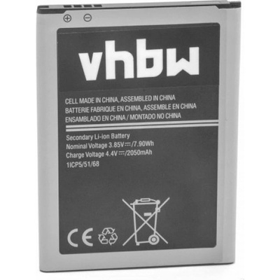 VHBW Батерия за Samsung Galaxy J1 (2016) / SM-J120, 2050 mAh (800116482)