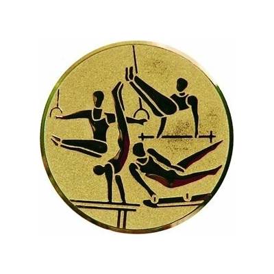 TROFEJE.sk Emblém 25mm 97 gymnastika muži