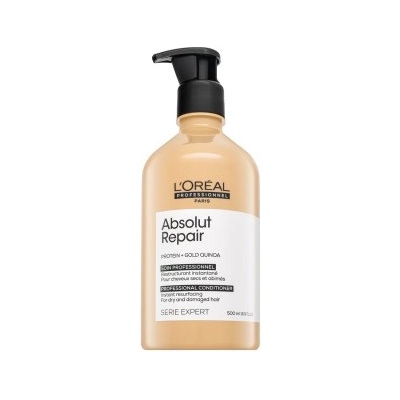 L'Oréal Série Expert Absolut Repair Gold Quinoa + Protein Conditioner Балсам за много повредена коса 500 ml