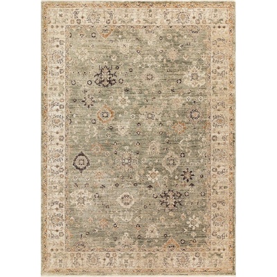 Asiatic Carpets Зелен/бежов ръчно изработен килим 160x240 cm Heriz Ornate - Asiatic Carpets (HERI160240HE04)