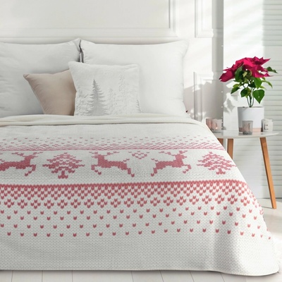 Eurofirany Vianočná bavlna NOEL deka 200X220