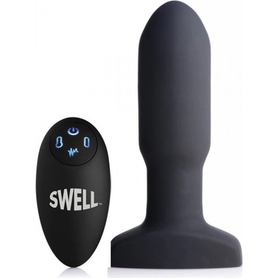 Swell 10x Inflatable and Vibrating Missile Silicone Remote Anal Plug