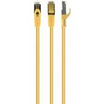 Gembird CAT6A S-FTP Patch кабел 0.5m жълт PP6A-LSZHCU-Y-0.5M (PP6A-LSZHCU-Y-0.5M)