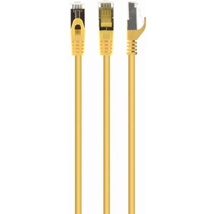 Gembird CAT6A S-FTP Patch кабел 0.5m жълт PP6A-LSZHCU-Y-0.5M (PP6A-LSZHCU-Y-0.5M)
