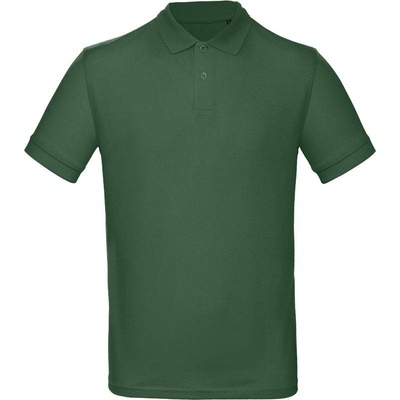 B&C Inspire polo Men piqué polo bottle zelená