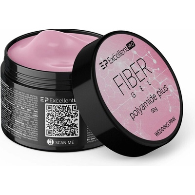 Excellent Pro Fiber gel Polyamide Plus wedding pink 50g