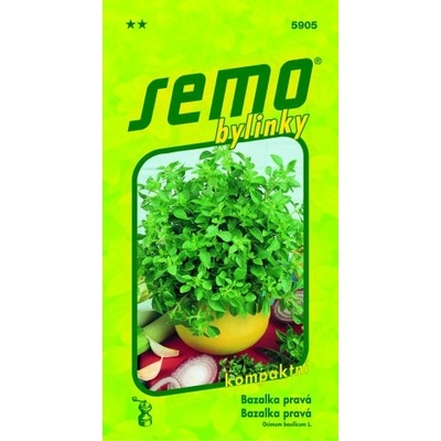 Semo Bazalka pravá kompaktná bylinky 0,8 g
