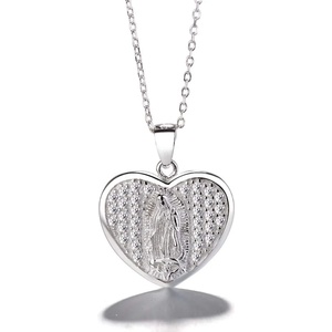 Silenti Jewelry Сребърно колие "Дева Мария