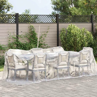 vidaXL Čirá plachta s oky 2x5 m polyethylen 11461.4018506