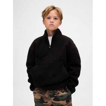GAP Детски sherpa суитшърт Arctic Fleece GAP GAP | Cheren | Момчешки | M
