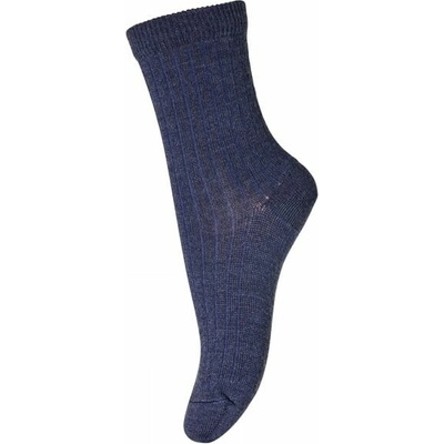 Merino Ponožky MpKids Detské Tenké Dark Denim