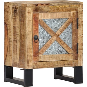 vidaXL Нощно шкафче, 40x30x50 см, мангово дърво масив (282759)