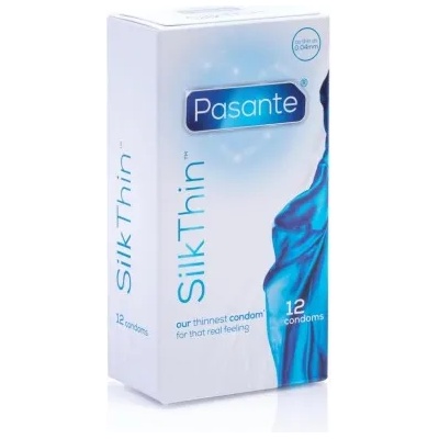 Pasante 20 бр. Най-тънките презервативи Pasante Silk Thin - насипни