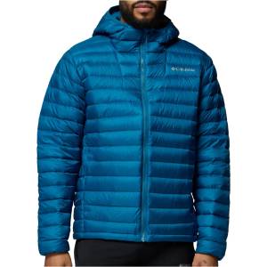 Columbia Мъжко пухено яке Columbia Corelite Down Hooded Jacket Down jacket - Phoenix Blue (004-6317-0313)