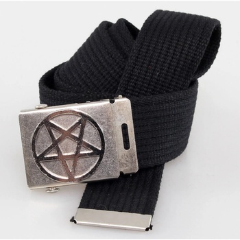 Black & metal колан pentagram - Черен - bm007