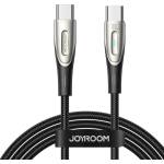 JOYROOM Кабел Joyroom Star-Light SA27-CC5, USB-C към USB-C, 100W, 1.2m, черен (SA27-CC5 1.2m black)