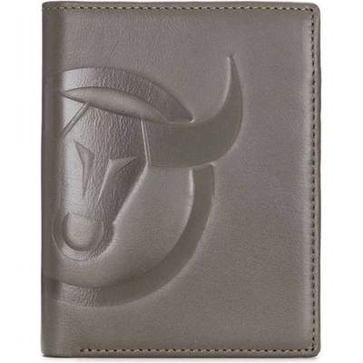 Bullcaptain elegantní kožená peněženka Magnus Šedá BULLCAPTAIN QB0203Vs2