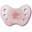 Dentistar Силиконова светеща залъгалка Dentistar - Розова звезда, размер 2 (22293)