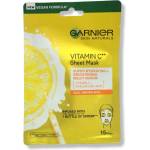 Garnier памучна маска за лице, Супер хидратираща, Витамин С
