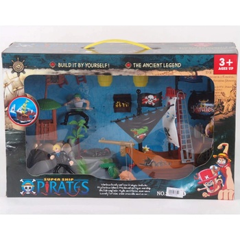 Image 1 of Детски голям пиратски комплект с кораб и фигури