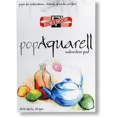 Koh I Noor Akvarelový blok Pop Aquarell A4/10 listů 250G.