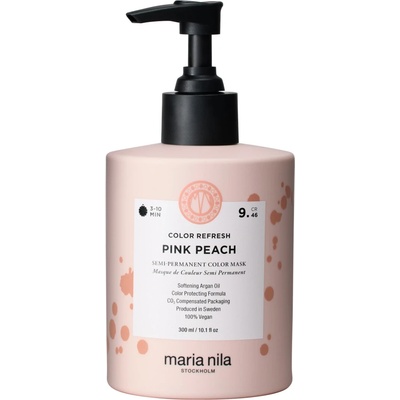 Maria Nila Color Refresh Pink Peach 9.46 Mask 300 ml