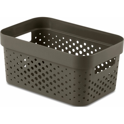 Curver Infinity 4,5 l Úložný box 26 x 18 x 12 cm recyklovaný plast hnedý 04747-C74