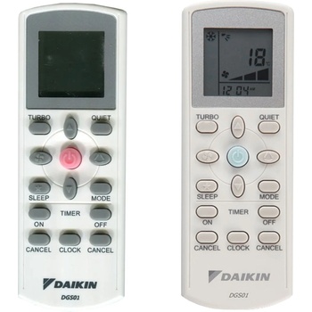 General DAIKIN DGS01 - съвместимо дистанционно управление на марката General (DGS01)