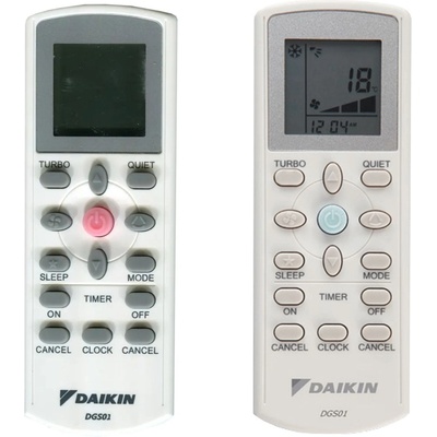 General DAIKIN DGS01 - съвместимо дистанционно управление на марката General (DGS01)