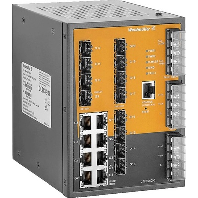 Weidmüller IE-SW-SL20M-8GT-12GESFP-HV