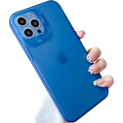 Калъф OEM - Eye-shield, iPhone 12 Pro Max, син (2000000002842)