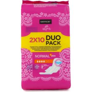 Sense Дамски превръзки Sence Normal Plus Economy Pack 2х10бр (7654354678-и)