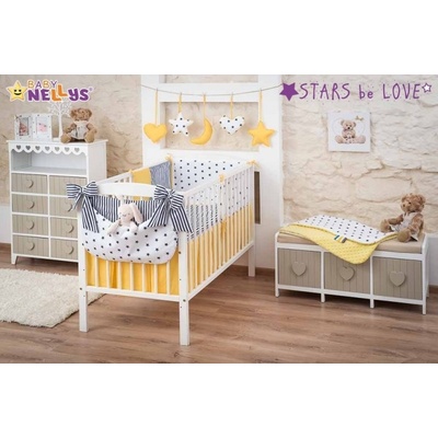 Baby Nellys sada Stars be Love č.9 120 x 90 cm