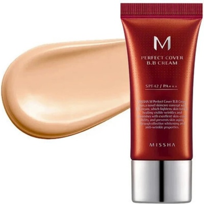 MISSHA - M Perfect Cover BB Cream SPF 42 PA+++ 20ml - 25 Warm Beige