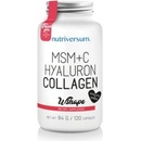 Nutriversum MSM + Vitamín C + Kyselina hyaluronová + Kolagen 120 kapsúl