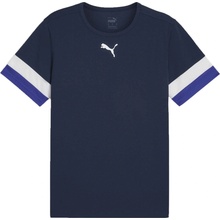 Puma Futbalové tričko INDIVIDUALRISE JERSEY JR tmavo modrá biela