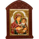  Богородица с младенец с mdf дърворезба (is31216-d)